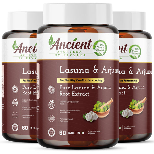 Lasuna Arjuna Tablets (Pack Of 3)